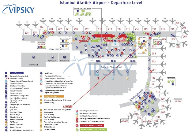 Интерактивная карта аэропорта стамбула